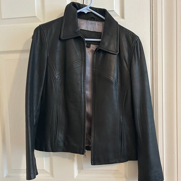 Guess Leather Jacket - Picture 1 of 7